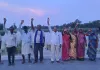 <span class="t-red">Raebareli Flood News: </span>शिवगढ़ ड्रेन उफनाने से हजारों हेक्टेयर फसल जलमग्न, गुस्साए किसानों ने किया प्रदर्शन; मुआवजे की मांग