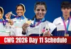 <span class="t-red"> CWG 2026 Day 11: </span>ग्लास्गो में आखिरी दिन भारत के पास मौका, आज इन खिलाड़ियों से पदक की उम्मीद; देखें पूरा शेड्यूल