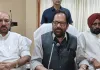 <span class="t-red">Rampur News :</span> कांग्रेस के लिए बोले नकवी, ऐसा कोई सगा नहीं, जिसको तुमने ठगा नहीं: नकवी