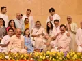 Art of Living में UP की सांस्कृतिक छटा, साजन मिश्रा ने सुरों से करायी आध्यात्मिक यात्रा