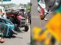 बदायूं में दर्दनाक सड़क हादसा : ट्रैक्टर ने ई-रिक्शा को रौंदा, शादी का शगुन देने जा रही 6 महिलाओं की मौत