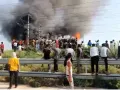 Firozabad Train Fire: गालगाड़ी में लगी आग, धू-धू कर जली पूरी बोगी, मचा हड़कंप