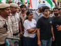 'चलो संसद' मार्च में बवाल : पुलिस-प्रदर्शनकारियों की झड़प, 100 से ज्यादा घायल; 100 से अधिक हिरासत में