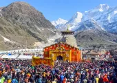 <span class="t-red">Uttarakhand Char Dham Yatra :</span> भारी बारिश के बीच भी नहीं थम रही आस्था, केदारनाथ में 14 लाख से ज्यादा श्रद्धालुओं ने किए दर्शन