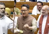 <span class="t-red">पेपर लीक बिल पर लोकसभा में राहुल गांधी का अमित शाह पर बड़ा आरोप,</span> सदन में जमकर हंगामा, BJP बोली- सबूत दिखाओ... वरना मांगो माफी