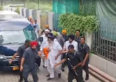 <span class="t-red">Sukhbir Singh Badal Attack :</span> सुखबीर बादल पर धारदार हथियार से हमला, PM मोदी ने हरसिमरत कौर से फोन पर लिया हाल; आरोपी गिरफ्तार