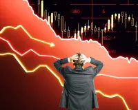 भारतीय शेयर बाजार में भारी गिरावट! खुलते ही सेंसेक्स 1000+ अंक टूटा, निफ्टी भी लाल निशान पर