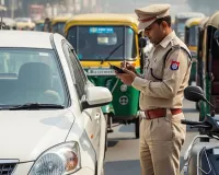 रामपुर : 1.72 लाख के 86 चालान बकाया और बेच दी कार