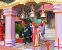 कैंची धाम पहुंची राष्ट्रपति मुर्मू : बाबा नीम करोली महाराज के किए दर्शन, मां नयना देवी मंदिर में की पूजा-अर्चना 