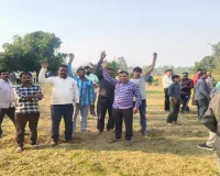 Moradabad: श्मशान की जमीन पर अवैध कब्जे का आरोप लगाकर काटा हंगामा