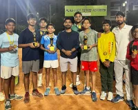 Tennis Tournament: तेजस ने जीता प्ले एन फिट टेनिस टूर्नामेंट का खिताब