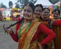 Uttarakhand Festival: छोलिया दल छाया, काफल गायन में अंबादत्त ने पहला स्थान पाया, गोमती तट पर उत्तराखंड महोत्सव की धूम