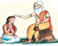 पौराणिक कथा:  संत का आर्शीवाद