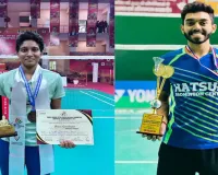 राष्ट्रीय बैडमिंटन चैंपियनशिप : सूर्या करिश्मा ने महिला और ऋत्विक ने जीते पुरुष खिताब