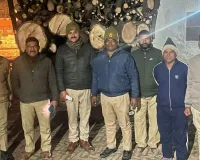 रामपुर : उत्तराखंड से चोरी हुई प्रतिबंधित लकड़ी पकड़ी, कारोबारी फरार