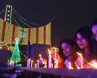 क्रिसमस: राजधानी में क्रिसमस की रौनक, चर्चों से लेकर बाजारों तक दिखी उत्सव की चमक