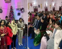 रामपुर : क्रिसमस पर गिरिजाघरों में रही जिंगल बेल-जिंगल बेल की गूंज