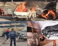 यमुना एक्सप्रेसवे हादसा : जलती बस में फंसी मां ने बचाई बच्चों की जान, पॉलीबैग में भरकर लाए जा रहे क्षत-विक्षत शव 