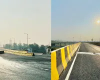 रामपुर : नवनिर्मित इंटरचेंज पर एक सप्ताह में फर्राटा भरेंगे वाहन