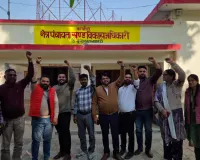 बाराबंकी : अतिरिक्त कार्यभार के विरोध में सांकेतिक आंदोलन