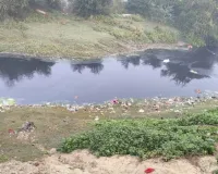 बाराबंकी : रेठ नदी में फैक्ट्री का गंदा पानी छोड़ने का आरोप, भाकियू हरपालगुट ने डीएम से की शिकायत