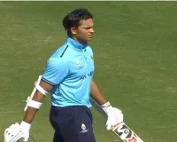 सैयद मुश्ताक अली ट्राफी : यशस्वी जायसवाल का शतक, मुंबई ने हरियाणा को चार विकेट से हराया 