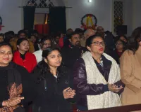 Bareilly : तेरा हो अभिषेक, अमन के राजकुमार...गिरजाघरों में मना प्रभु यीशु का जन्मदिन