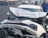 UP: कोहरे में 14 वाहन टकराए, युवक की मौत, 10 लोग घायल