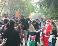 क्रिसमस पर लखनऊ चिड़ियाघर में उमड़ी रिकॉर्ड भीड़: 7000 से ज्यादा दर्शक पहुंचे, बच्चों से लेकर बड़ों तक ने जमकर की मस्ती