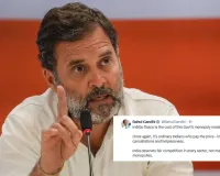 Congress: राहुल गांधी ने साधा भाजपा पर निशाना, कहा- 'इंडिगो की विफलता सरकार के एकाधिकार मॉडल की कीमत...'