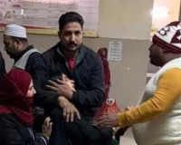 रामपुर : रेत से लदे डंपर और कार की भीषण टक्कर, दो की मौत, एक घायल