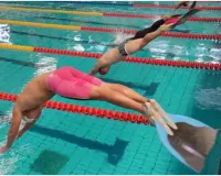 फिन स्विमिंग में प्रदेश के खिलाड़ी दिखायेंगे दम, केडी सिंह बाबू स्टेडियम में आयोजित समारोह में यूपी टीम को दी गई विदाई