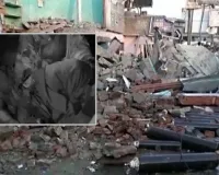 जौनपुर में फटा सिलेंडरः मकान ध्वस्त... चार घायल, खाना बनाते समय हुआ भीषण हादसा