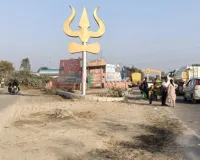 मुख्यमंत्री के आगमन को लेकर सजने लगा शहर... सड़कों की मरम्मत, सफाई के साथ डिवाइडरों पर हो रहा पेंट