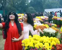 फूलों की घाटी बना NBRI का आंगन...CSIR–राष्ट्रीय वनस्पति अनुसंधान संस्थान में पुष्प प्रदर्शनी, देखें Photos