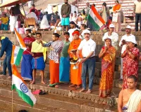 Varanasi News: काशी-तमिल साझा संस्कृति की प्रगाढ़ता के लिए मां गंगा की आरती 