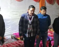 जालौन के जिलाधिकारी ने रैन बसेरों और अलाव का किया निरीक्षण, जरूरतमंदों से किया सीधे संवाद
