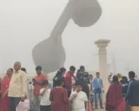 कोहरे की चादर में लिपटी रामनगरी...  रेंगते दिखे वाहन, दृश्यता 15 से 20 मी. रही