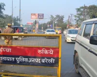 Bareilly : नो एंट्री प्वाइंट पर नाकेबंदी...शहर के बाहर ही रुक रहे वाहन