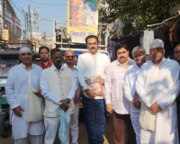  बाराबंकी: श्री साईं चरण पादुका दर्शन कार्यक्रम की होगी शुरुआत, भक्तों ने मांगी भिक्षा, उमड़ा आस्था का सैलाब 