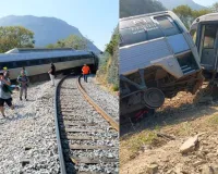 मेक्सिको को खाड़ी से जोड़ने वाली रेल लाइन पर बड़ा हादसा:  पटरी से उतरी Interoceanic ट्रेन, 13 की मौत, 98 घायल 