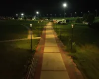 रंगीन लाइनें से जगमगाने लगा राष्ट्र प्रेरणा स्थल:  अपने अंडर में लेकर SPG ने बढ़ाई सुरक्षा, 25 दिसंबर को PM मोदी करेंगे लोकार्पण