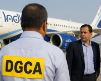 Indigo Crisis :  DGCA का एक्शन... 4 फ्लाइट ऑपरेशनल इंस्पेक्टर्स निलंबित, सेफ्टी-नियमों की अनदेखी का आरोप 