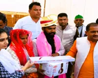 Moradabad : 966 जोड़ों ने खाईं एक-दूसरे का साथ निभाने की कसमें