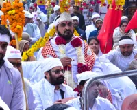 Moradabad: श्रद्धा भाव से निकली शोभायात्रा, गूंजा एक तू सच्चा तेरा नाम सच्चा