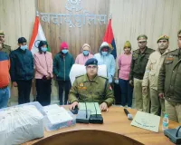 बदायूं : नौकरी दिलाने के नाम पर करते थे ठगी, चार युवतियों समेत पांच गिरफ्तार