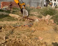 बरेली : तीन अवैध कॉलोनियों पर चला बीडीए का बुलडोजर