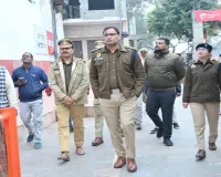 बाराबंकी : फाल्गुनी मेले की तैयारियों का एसपी ने लिया जायजा, कहा- श्रद्धालुओं की सुरक्षा में न बरती जाए लापरवाही