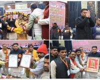 सम्मेलन में मंत्री संदीप सिंह ने की शिक्षामित्रों की तारीफ, बताया- शिक्षा व्यवस्था की अनिवार्य कड़ी