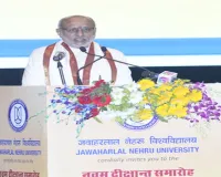 JNU दीक्षांत समारोह : उपराष्ट्रपति राधाकृष्णन बोले- वाद-विवाद और असहमति स्वस्थ लोकतंत्र का हिस्सा